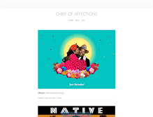 Tablet Screenshot of chiefofaffections.tumblr.com