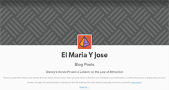 Desktop Screenshot of elmariayjose.tumblr.com