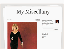 Tablet Screenshot of mymiscellany.tumblr.com