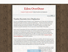 Tablet Screenshot of edenoverdose.tumblr.com