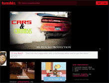 Tablet Screenshot of carsandcannibus.tumblr.com