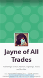 Mobile Screenshot of jayneofalltrades.tumblr.com