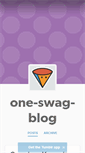 Mobile Screenshot of one-swag-blog.tumblr.com