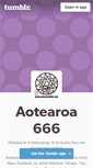 Mobile Screenshot of aotearoa666.tumblr.com