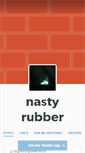 Mobile Screenshot of nastyrubber.tumblr.com