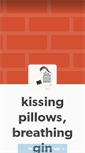 Mobile Screenshot of kissingpillows.tumblr.com