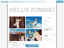 Tablet Screenshot of hello-zombie.tumblr.com