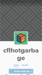 Mobile Screenshot of cflhotgarbage.tumblr.com