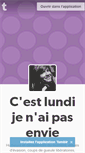 Mobile Screenshot of cestlundijaipasenvie.tumblr.com