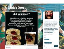 Tablet Screenshot of dorksden.tumblr.com