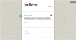 Desktop Screenshot of downthefrontsessions.tumblr.com