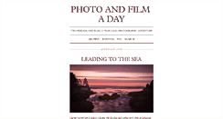 Desktop Screenshot of photoandfilmaday.tumblr.com
