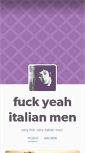 Mobile Screenshot of fyitalianmen.tumblr.com