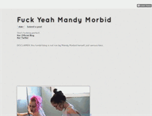Tablet Screenshot of fymandymorbid.tumblr.com