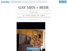 Tablet Screenshot of gaybeer.tumblr.com