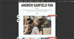 Desktop Screenshot of andrewgarfieldfan.tumblr.com