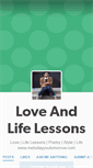 Mobile Screenshot of loveandlifelessons.tumblr.com