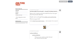 Desktop Screenshot of oneporktaco.tumblr.com