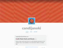 Tablet Screenshot of candijanoki.tumblr.com