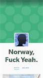 Mobile Screenshot of norwayfuckyeah.tumblr.com