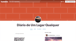 Desktop Screenshot of 1lugarqualquer.tumblr.com