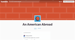 Desktop Screenshot of anamericanabroad.tumblr.com