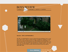 Tablet Screenshot of boysreview.tumblr.com