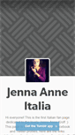 Mobile Screenshot of jennaanneitalia.tumblr.com