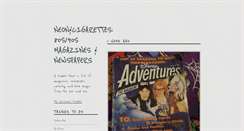 Desktop Screenshot of neonandcigarettes.tumblr.com