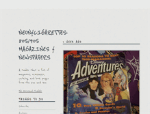 Tablet Screenshot of neonandcigarettes.tumblr.com