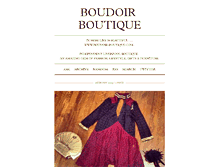 Tablet Screenshot of boudoirboutique.tumblr.com