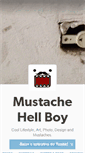 Mobile Screenshot of mustachehellboy.tumblr.com
