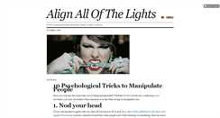 Desktop Screenshot of alignallofthelights.tumblr.com