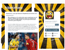 Tablet Screenshot of noticiasfcbarcelona.tumblr.com