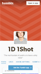 Mobile Screenshot of 1d1shot.tumblr.com