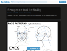 Tablet Screenshot of fragmentedinfinity.tumblr.com