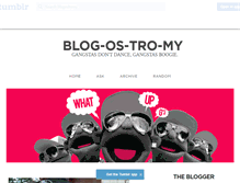 Tablet Screenshot of blogostromy.tumblr.com