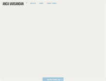 Tablet Screenshot of ancav.tumblr.com