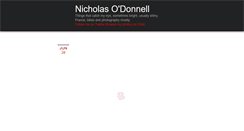 Desktop Screenshot of nicholasodonnell.tumblr.com