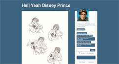 Desktop Screenshot of hellyeahdisneyprince.tumblr.com