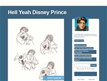 Tablet Screenshot of hellyeahdisneyprince.tumblr.com