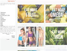 Tablet Screenshot of eatmoreof.tumblr.com