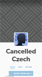 Mobile Screenshot of cancelledczech.tumblr.com