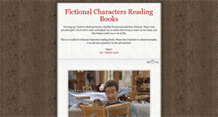 Desktop Screenshot of fictionalcharactersreadingbooks.tumblr.com