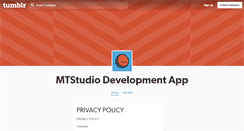Desktop Screenshot of mtstudio.tumblr.com