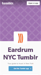 Mobile Screenshot of eardrumnyc.tumblr.com