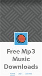 Mobile Screenshot of freemp3musicdownloads.tumblr.com