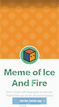 Mobile Screenshot of memeoficeandfire.tumblr.com