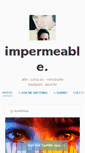 Mobile Screenshot of impermeable.tumblr.com