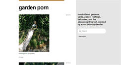 Desktop Screenshot of gardenporn.tumblr.com